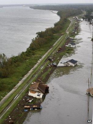 Bank of the Mississippi river