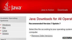 Java download page