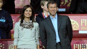 Abramovich with Daria Zhukova