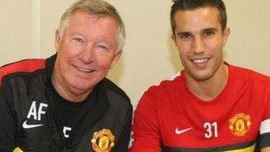 Sir Alex Ferguson, Robin van Persie