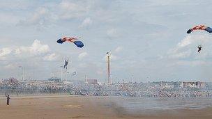 Sunderland Air Show at Seaburn beach