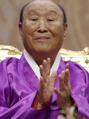 Evangelist Reverend Sun Myung Moon in 2011