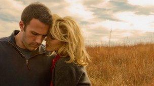 Ben Affleck and Rachel McAdams in To The Wonder