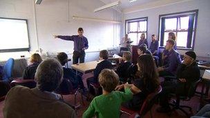 Classroom at the Lighthouse School