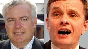 Carwyn Jones and David Jones