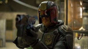 Karl Urban in Dredd