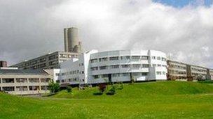 Ninewells Hospital in Dundee