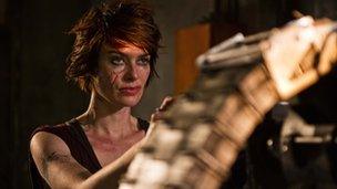 Lena Headey in Dredd