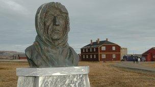 Amundsen statue