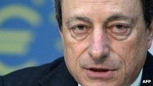 President of the European Central Bank, Mario Draghi