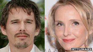 Ethan Hawke and Julie Delpy