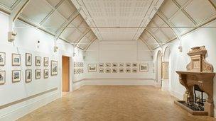 The east wing extension at Maidstone Museum