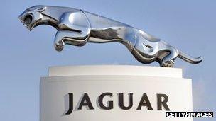 Leaping Jaguar sign