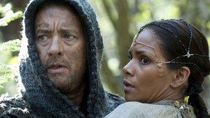 Tom Hanks and Halle Berry in Cloud Atlas