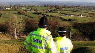 Derbyshire police officers