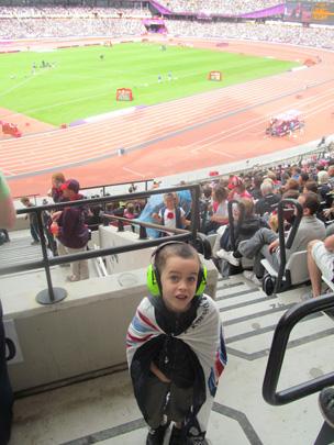 Matthew at the Stadium