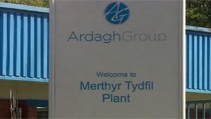 Ardagh factory