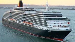 Cunard's Queen Victoria cruise ship