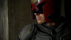 Karl Urban in Dredd