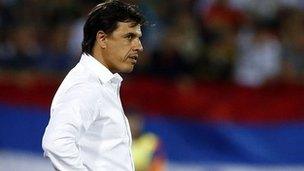 Chris Coleman watches Wales lose 6-1 in Novi Sad