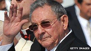 Cuban President Raul Castro