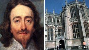 Charles I and St George's Chapel Windsor