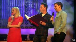 Fearne Cotton, Ant and Dec