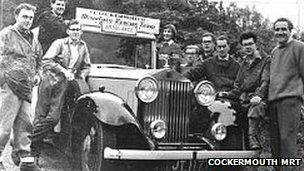 Cockermouth MRT team in the 1950s