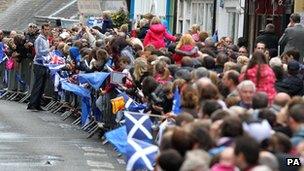 Andy Murray in Dunblane