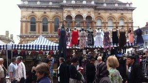 Ipswich market, Cornhill