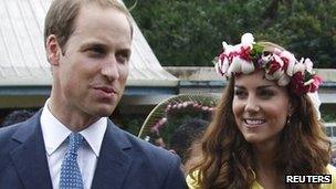 Duke and Duchess of Cambridge in the Solomon Islands