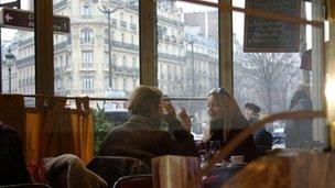 Parisian cafe