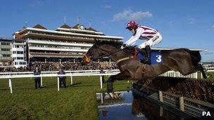 Tony McCoy at Newbury racecourse