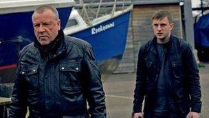 Ray Winstone and Ben Drew