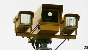 Average speed camera