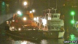 Torbay lifeboat and Dart Princess