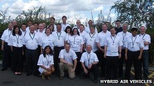 Hybrid Air Vehicles team