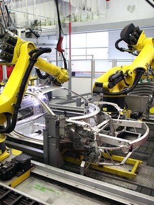 Ferrari factory robot