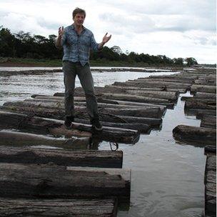 Leo Johnson on illegal logs