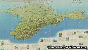 Map of Crimea