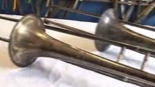 Gustav Holst's trombone