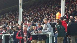 Crowds at Ravenhill