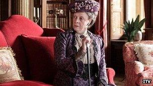 Dame Maggie Smith in Downton Abbey