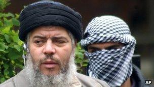 Muslim cleric Abu Hamza al-Masri