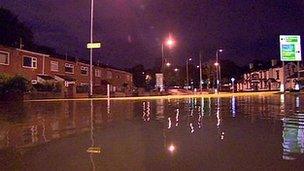 Blackbrook Road in St Helens