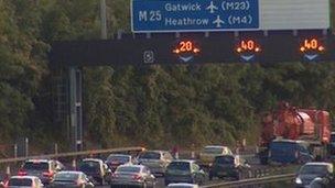 M25 closure