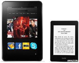 Amazon Kindle Fire HD and Kindle Paperwhite