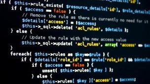 Lines of code, copyright Thinkstock