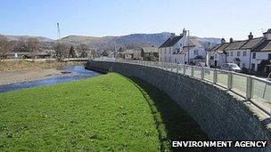 Keswick flood defences