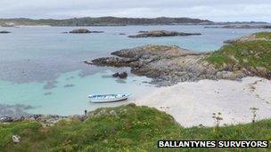 Eilean Mor and Cairns of Coll